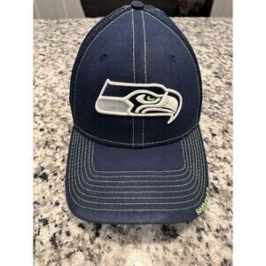 Seattle Seahawks New Era 39Thirty NFL On Field Flex fit Cap Hat Mesh Sz: M/L